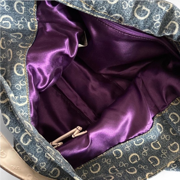 Super Large Vintage Y2k Denim Guess bag - Picture 6 of 6